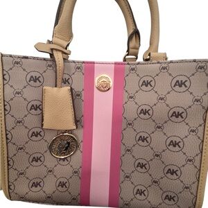 Anne Klein crossbody shoulder bag with fob nwot